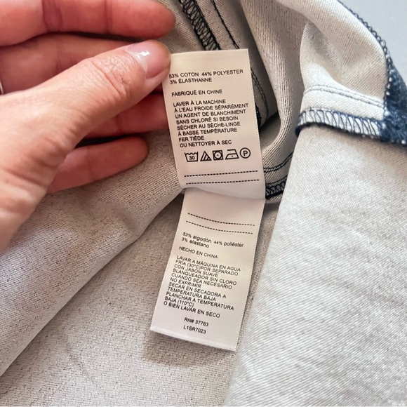 Laundry by Shelli Segal Brushed Cotton Collared Belted Dark Grey Dress Size 2 - Picture 11 of 12